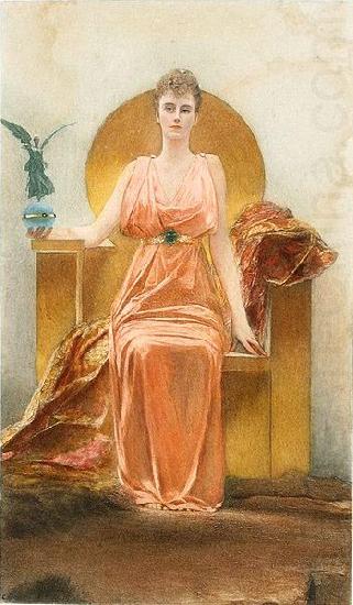 Jean-Joseph Benjamin-Constant Portrait of Madame Helene Vincent china oil painting image